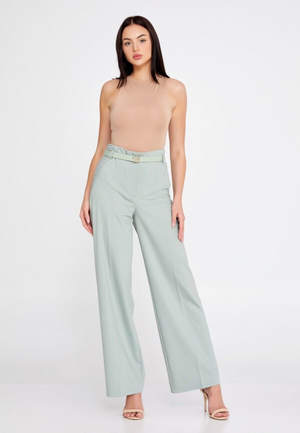 Regular Fit Regular Green Pants