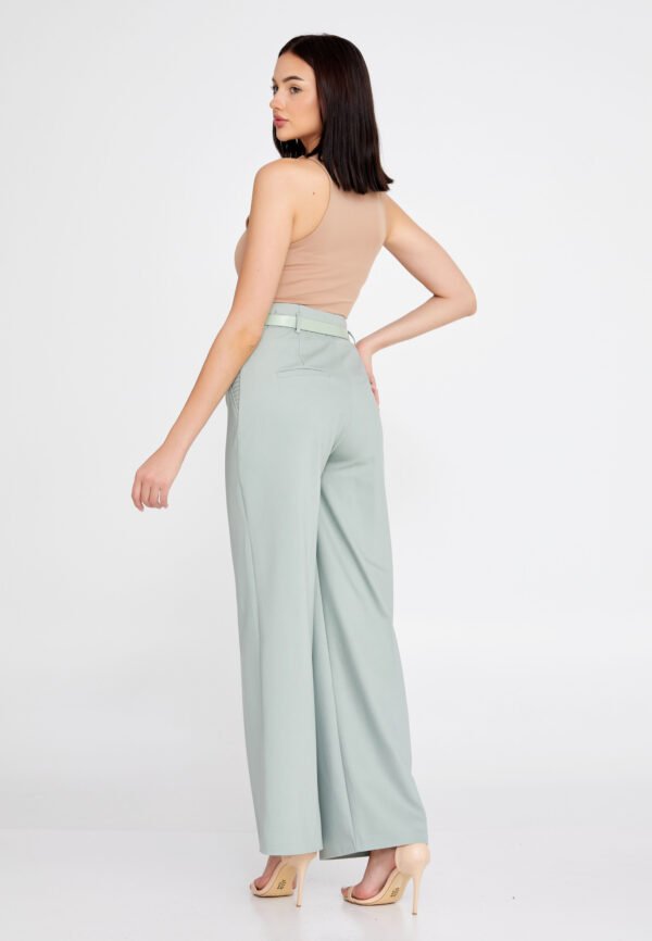 Regular Fit Regular Green Pants - Image 4