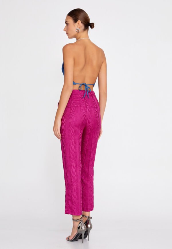 Regular Fit Fuchsia Pants - Image 4