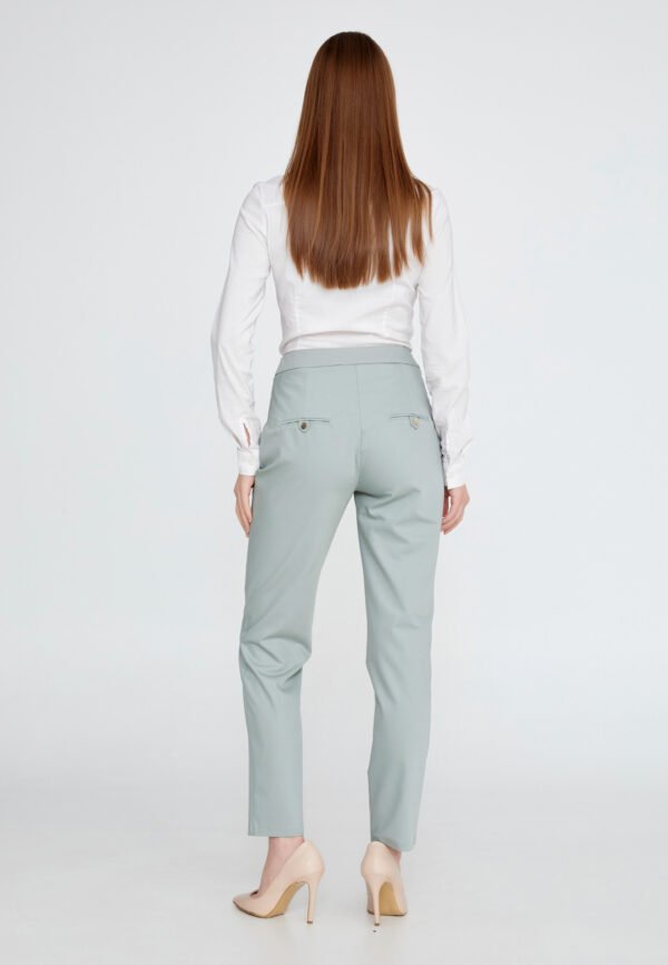 Regular Fit Regular Green Pants - Image 3
