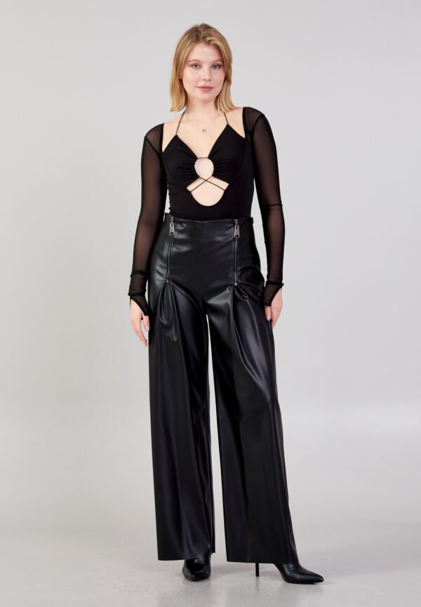 Regular Fit Black Pants