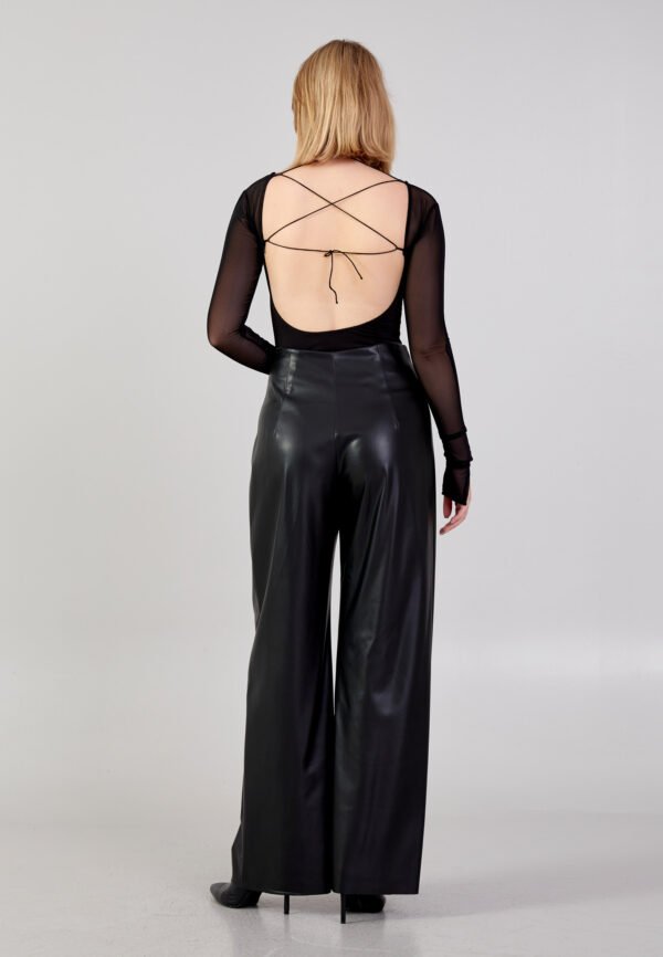 Regular Fit Black Pants - Image 4
