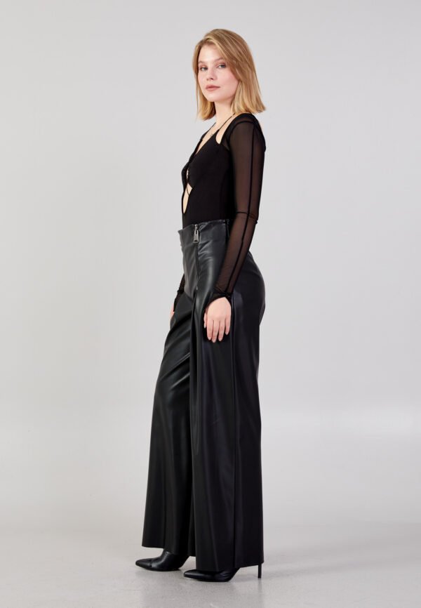 Regular Fit Black Pants - Image 3