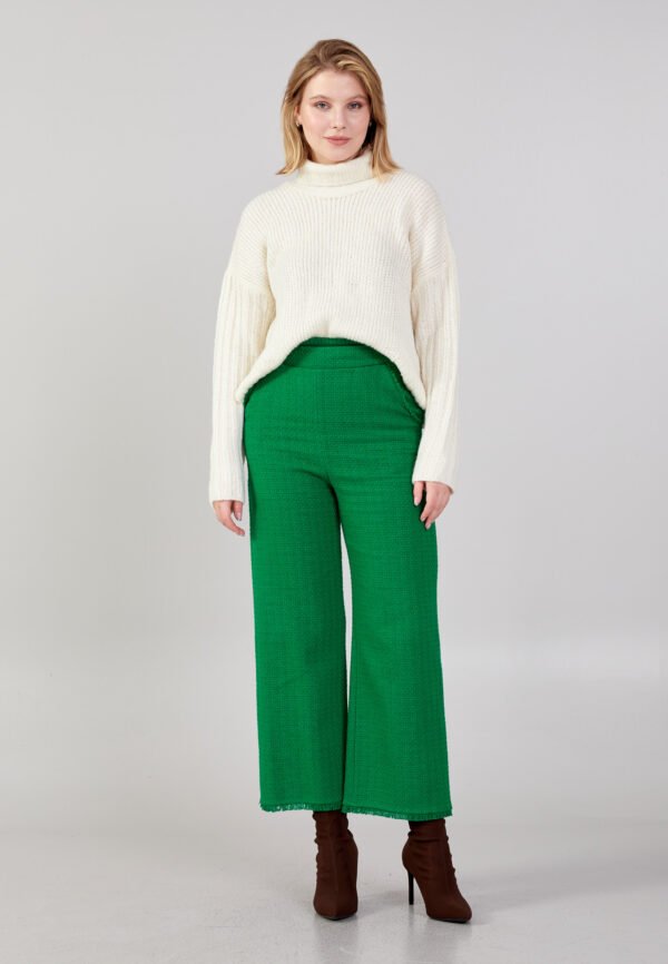 Regular Fit Green Pants - Image 4