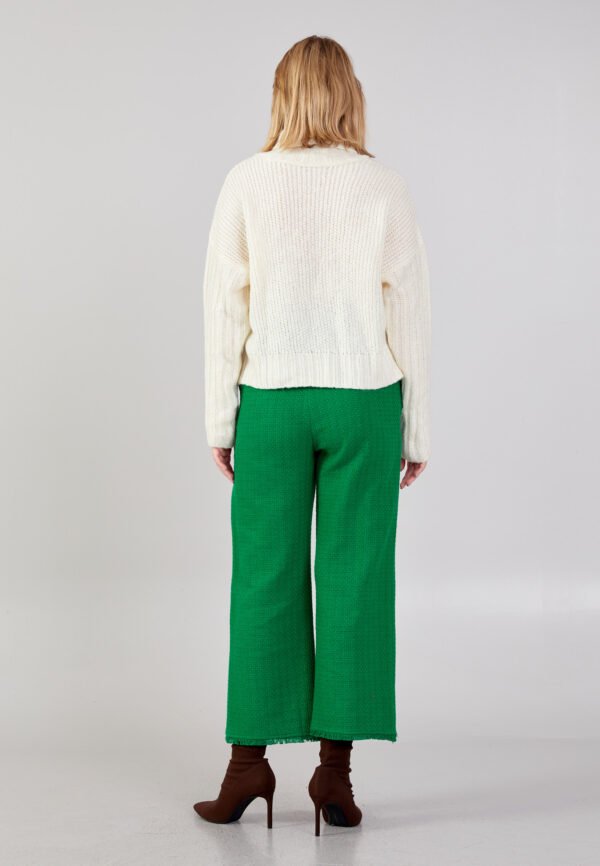 Regular Fit Green Pants - Image 3