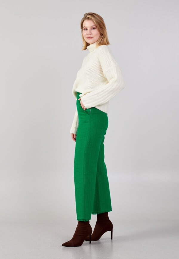 Regular Fit Green Pants - Image 2