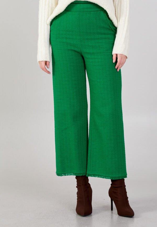 Regular Fit Green Pants