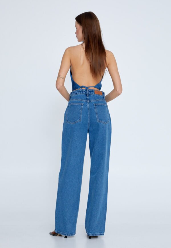 Baige Pegular Blue Jeans - Image 3