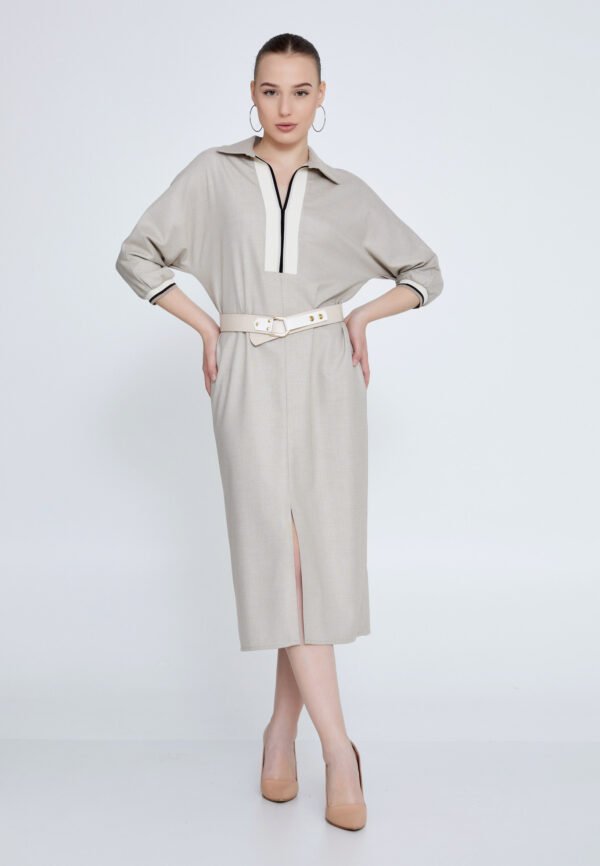 Mid-Length Midi Viscose Column Regular - Image 4