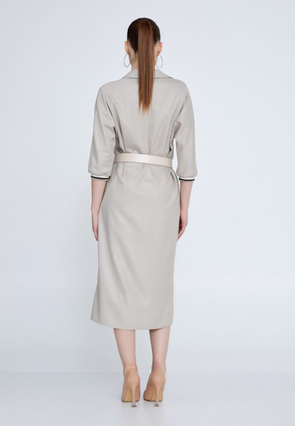 Mid-Length Midi Viscose Column Regular - Image 3